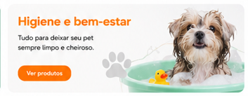 Higiene e bem-estar para seu pet